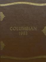 Columbia High School 1983 yearbook cover photo