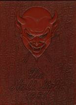 Hall High & Vocational School 1951 yearbook cover photo