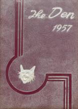 Clear Creek High School 1957 yearbook cover photo