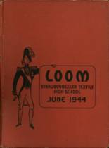 Straubenmuller Textile High School 1944 yearbook cover photo