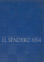 San Benito High School 1954 yearbook cover photo