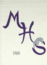 1988 Mankato High School Yearbook from Mankato, Kansas cover image