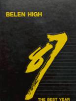 1987 Belen High School Yearbook from Belen, New Mexico cover image