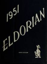 Eldora High School 1951 yearbook cover photo