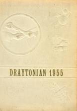 Drayton High School 1955 yearbook cover photo