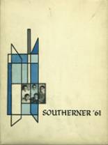 South High School 1961 yearbook cover photo