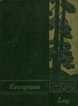 Evergreen High School 1960 yearbook cover photo