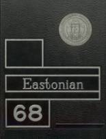 East High School 1968 yearbook cover photo