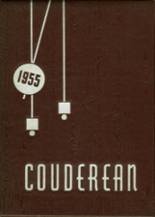 Coudersport High School 1955 yearbook cover photo