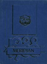 Meridian High School 1988 yearbook cover photo