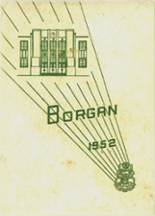 Borger High School 1952 yearbook cover photo