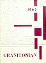 Granite High School 1966 yearbook cover photo