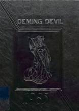 Deming High School 1985 yearbook cover photo