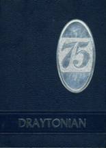 Drayton High School 1975 yearbook cover photo