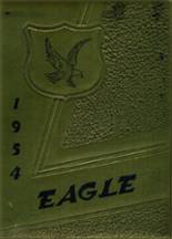 Guthrie High School 1954 yearbook cover photo