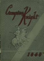 Campion Jesuit High School 1949 yearbook cover photo