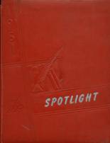 Lucerne High School 1951 yearbook cover photo