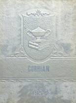 Corning High School 1954 yearbook cover photo