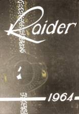 Rider High School 1964 yearbook cover photo
