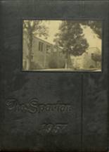 Sparta High School 1957 yearbook cover photo