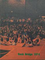 Rock Bridge High School 1974 yearbook cover photo