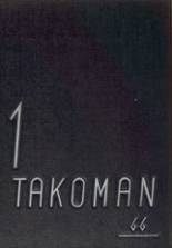 Takoma Academy 1966 yearbook cover photo