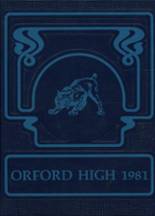 Orford High School 1981 yearbook cover photo