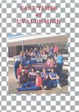 Uvalde High School 1984 yearbook cover photo