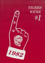 Mansfield High School 1982 yearbook cover photo