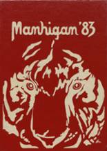 Mansfield High School 1983 yearbook cover photo