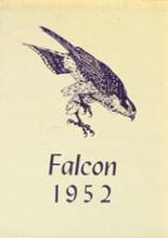 Elmira High School 1952 yearbook cover photo