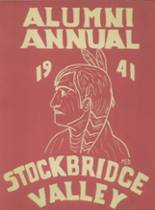 Stockbridge Valley High School 1941 yearbook cover photo