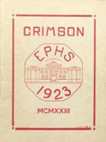 1923 East Providence High School Yearbook from East providence, Rhode Island cover image