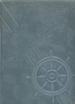 Spartanburg High School 1954 yearbook cover photo
