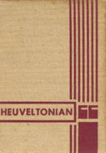 Heuvelton Central High School 1966 yearbook cover photo