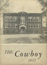 Hoyt Rural High School 1957 yearbook cover photo