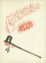 1951 Molalla Union High School Yearbook from Molalla, Oregon cover image