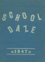 North Fairfield High School 1947 yearbook cover photo