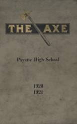 Payette High School 1921 yearbook cover photo