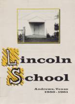 Andrews High School 1961 yearbook cover photo