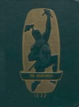 Pine River High School 1949 yearbook cover photo