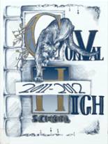 Conval Regional High School 2012 yearbook cover photo