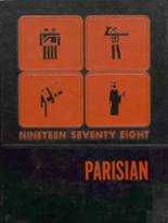 Paris High School 1978 yearbook cover photo