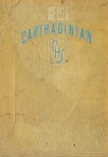 Carthage High School 1936 yearbook cover photo
