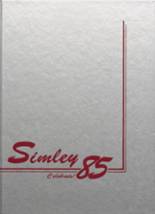 Simley High School 1985 yearbook cover photo
