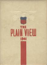 Plainview High School 1941 yearbook cover photo