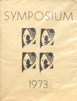 Stockbridge School 1973 yearbook cover photo