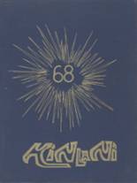 Flagstaff High School 1968 yearbook cover photo