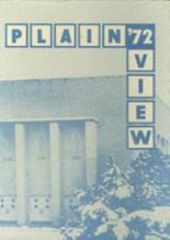 Plainview High School 1972 yearbook cover photo