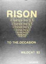 Rison High School 1982 yearbook cover photo